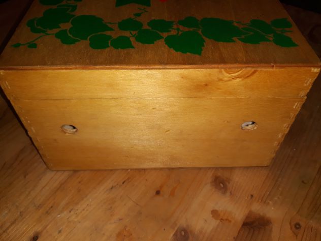 Cassa/cassetta in legno citterino-citterio vintage - Foto 4