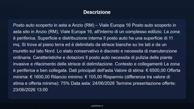 Immobile in asta di 11 m² in vendita a Anzio - Foto 4