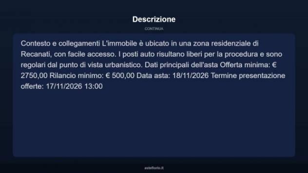 Immobile in asta di 26 m² in vendita a Recanati - Foto 6