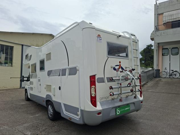 CAMPER CI DUCATO MANSARDATO 6 POSTI DINETTE TRASVERSALE GARAGE CLIMATIZZATORE FOTOVOLTAICO WEBASTO CAMPEGGIO USATI GENERALI 1779 - Foto 3
