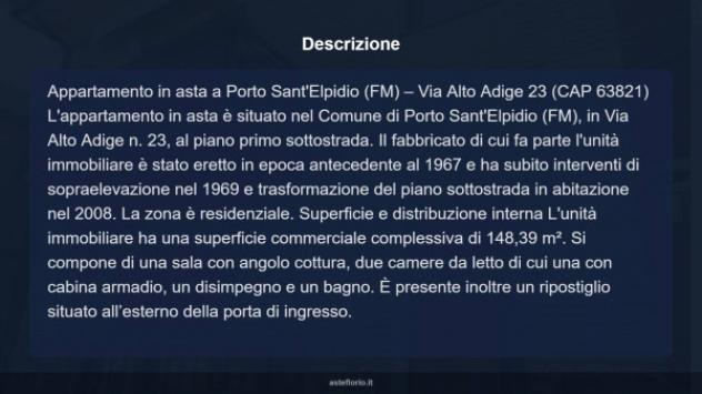 Immobile in asta di 148 m² in vendita a Porto Sant'Elpidio - Foto 16