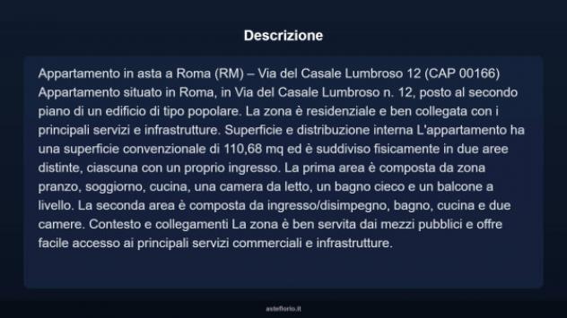 Immobile in asta di 110 m² in vendita a Roma - Foto 5