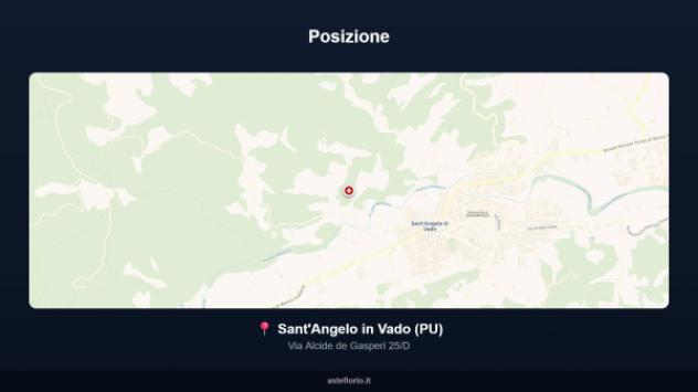 Immobile in asta di 140 m², box auto in vendita a Sant'Angelo in Vado - Foto 11