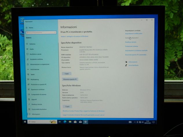 PC Dual Core 3.10GHz, RAM 4GB, HD 500GB, Windows 10 Pro, Monitor 17” - Foto 2