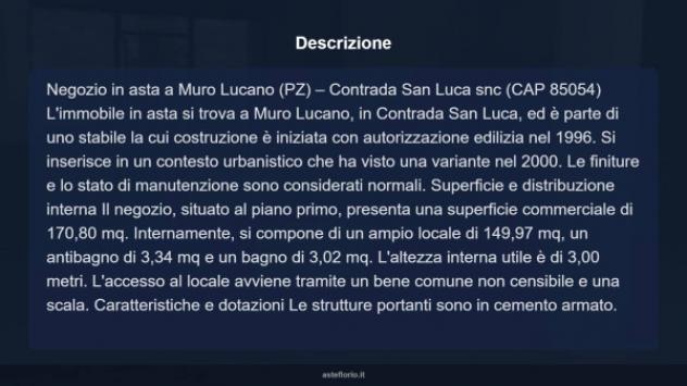 Immobile in asta di 154 m² in vendita a Muro Lucano - Foto 9