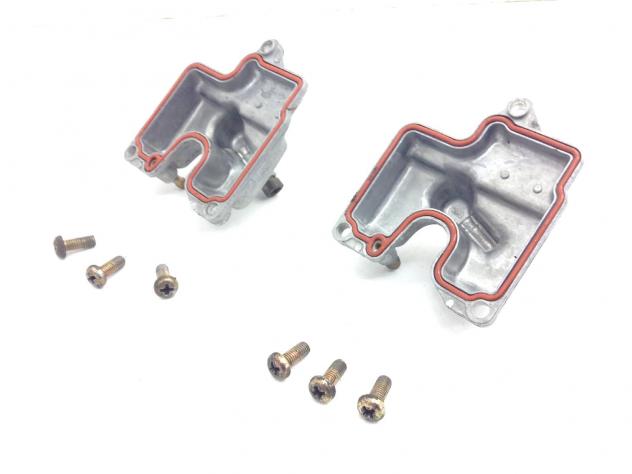 YAMAHA TDM 850 COPPIA VASCHETTE RECUPERO BENZINA CARBURATORE 2000 2001 - Foto 3