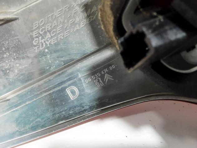 STOP FANALE POSTERIORE DESTRO CITROEN C4 Picasso Mk1 9653547480 (0613) - Foto 5
