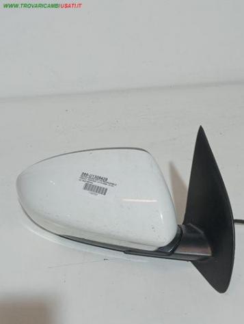 RETROVISORE EST DX RICHIUDIBILE BIANCO 7 PIN 999-U1309428 Vetri e Retrovisori Cristalli Retrovisori Retrovisore NISSAN - QASHQAI - 01-04-2010 - 01-
