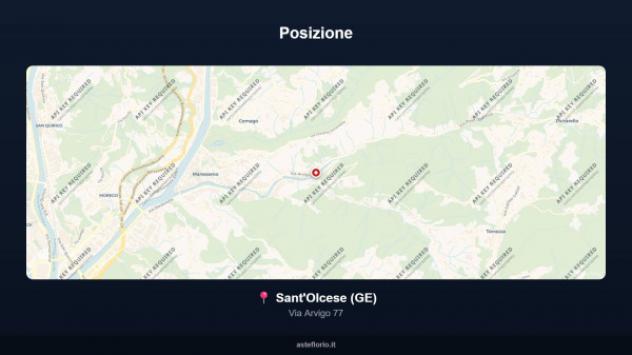 Immobile in asta di 274 m² in vendita a Sant'Olcese - Foto 16