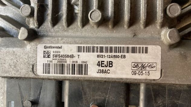 Centralina motore Ford Fiesta 1.4TDCI del 2011 (8V21-12A650-EB) - Foto 3