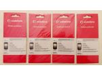 4 confezioni pellicole protettive Vodafone per V860 Smart 2 nuovo con cellophane