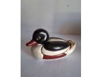 Figurina vintage di anatra in ceramica  Thun. In ottime condizioni  con l'etiche