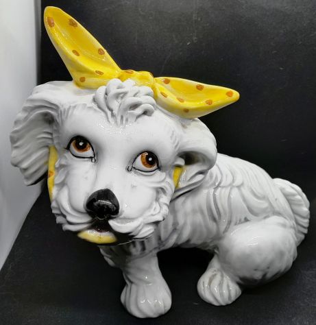 cagnolino in ceramica vintage