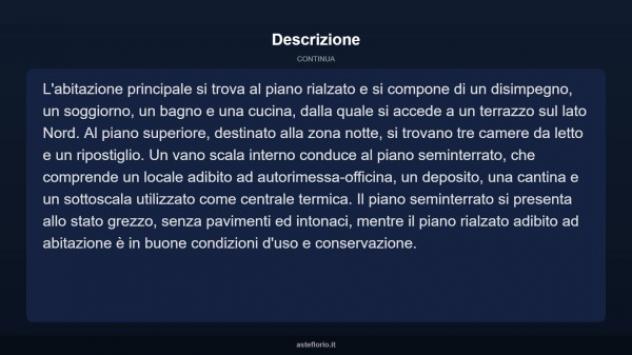 Immobile in asta di 283 m², box auto in vendita a San Benedetto dei Marsi - Foto 4
