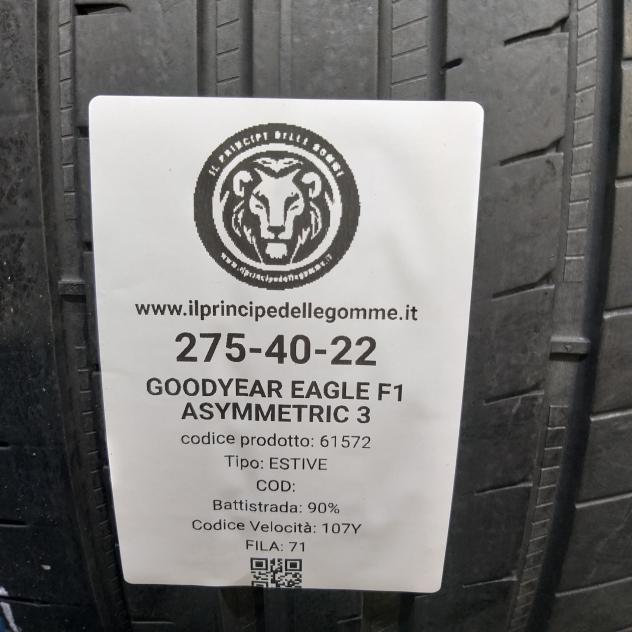 2 GOMME 275 40 22 GOODYEAR A61572 - Foto 2