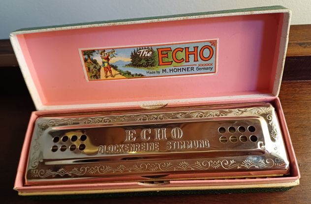 Hohner The Echo Glockenreine Stimmung, Harmonica. - Foto 4