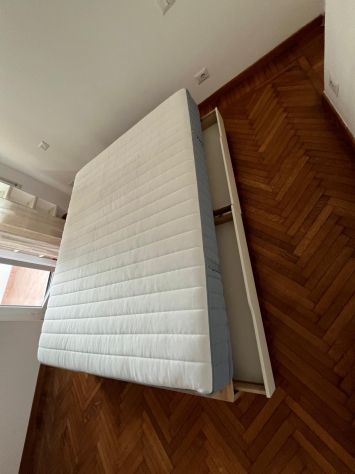 Letto matrimoniale con rete materasso e cassettoni 600 - Foto 2
