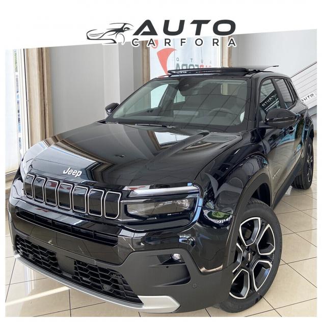 Jeep Avenger Summit 1.2 hybrid 110cv Km0 |tetto + sedili in pelle elettrici|