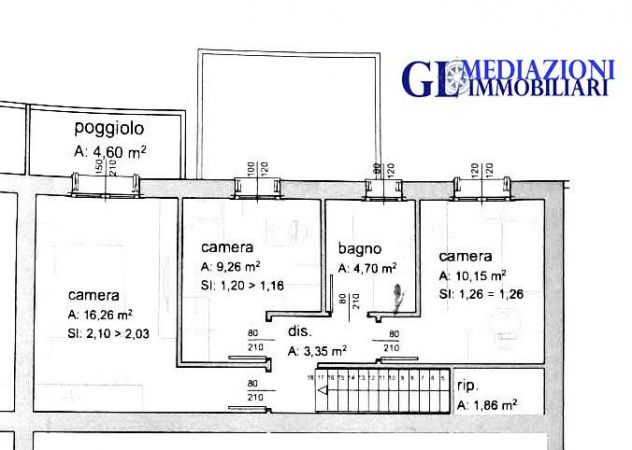 Pronta consegna porzione di quadrifamiliare GL1594 - Foto 3