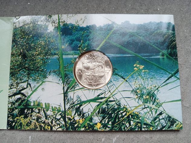 flora e fauna, L. 500 Ag. FDC, emissione 1992. - Foto 9