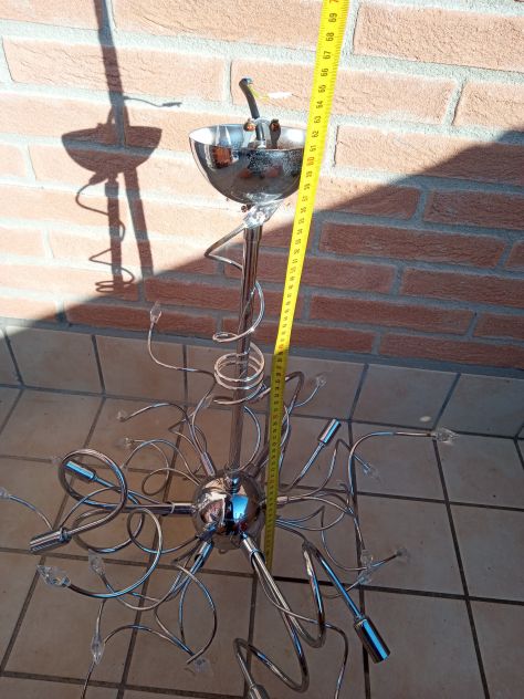 LAMPADARIO METALLO DESIGN MEDUSA - Foto 3