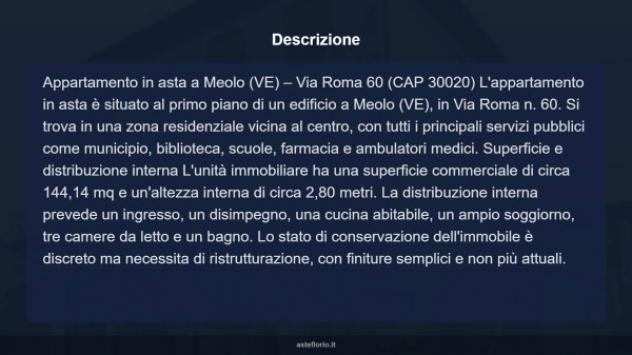 Immobile in asta di 144 m² con più di 5 locali in vendita a Meolo - Foto 17