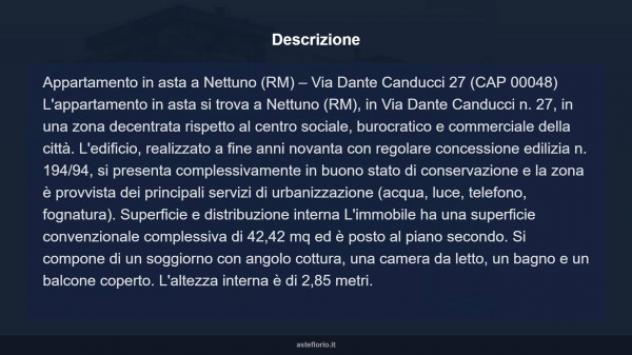 Immobile in asta di 42 m² in vendita a Nettuno - Foto 14