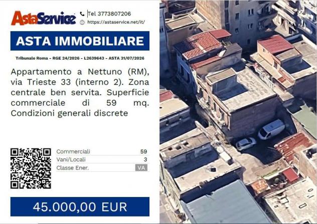 Tribunale Roma - RGE 24/2026 - L2639643 - Tribunale Roma - RGE 24/2026 - L2639643 - ASTA 31/07/2026