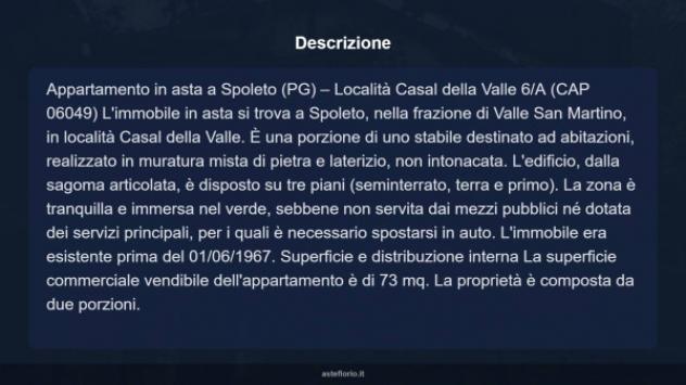Immobile in asta di 73 m² in vendita a Spoleto - Foto 12