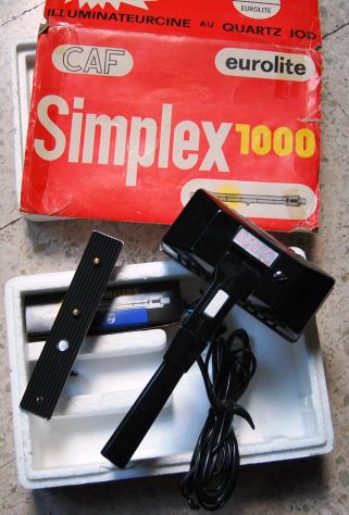 illuminatore fotografico simplex 1000 nuovo - Foto 5