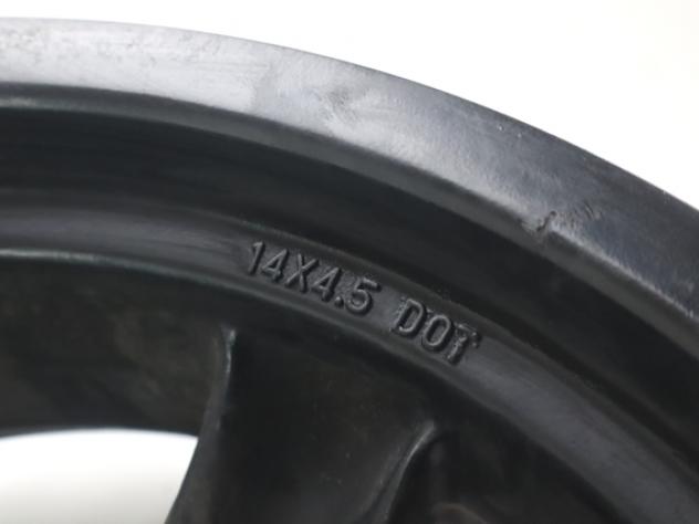 KYMCO XCITING 500 R 42601LFH1E00 CERCHIO RUOTA POSTERIORE 14X4.50 07 - 14 REAR WHEEL - Foto 5