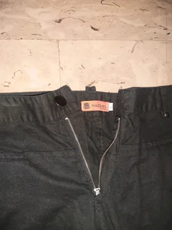 lotto 2 pantaloni uomo taglia l nazzaro. 1 in lino 1 in cotone leggero Entrambi - Foto 7