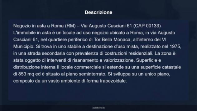 Immobile in asta di 853 m² in vendita a Roma - Foto 9