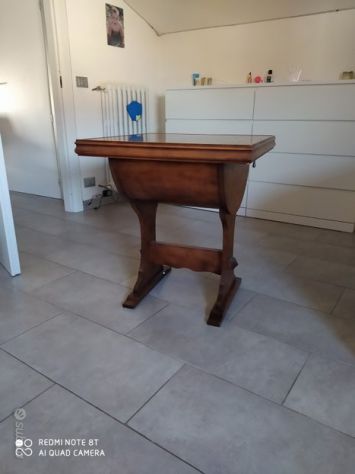 Tavolino quadrato da gioco ribaltabile - Foto 3