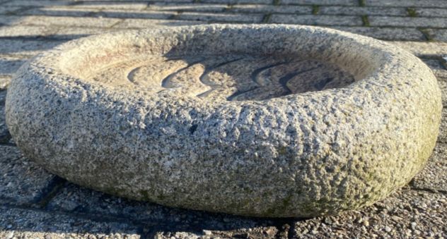 Tsukubai Chozubachi in pietra granito naturale piccoli - Foto 3