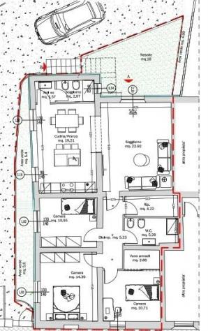 Appartamento in vendita a San Frediano a Settimo - Cascina 120 mq Rif: 1452631