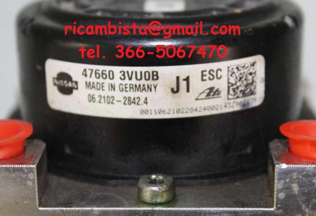 06.2109-6933.3 47660-3VU5B Nissan Note gruppo ABS pompa centralina - Foto 2