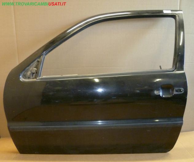 PORTA S. NERO MET (No Alz. - No Serr. - No Vetro) VOLKSWAGEN POLO (6N) Carrozzeria Lamierati esterni Porte Porta ant. sx. VOLKSWAGEN - POLO - 01-0
