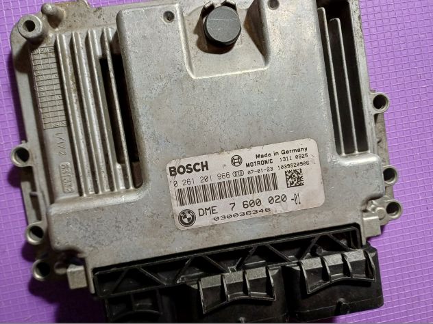 Centralina Motore Mini Cooper Bosch 0261201966 Dme 7600020 CENTRALINA ECU MINI - Foto 2