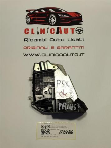 SERRATURA POSTERIORE SINISTRA TOYOTA Prius 3° Serie 6906047070 (0916)