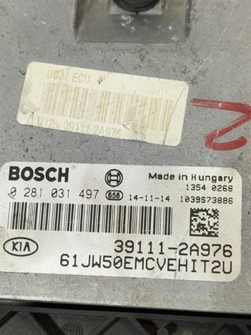 CENTRALINA MOTORE KIA Cee'd Serie Sporty wagon 39111-2A976 0281031497 D4FB diesel 1582 (1218) - Foto 2