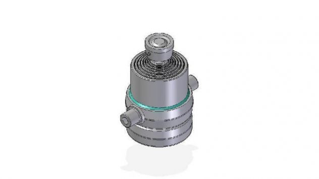 -CILINDRO TELESCOPICO STANDARD/SFERA 7 SFILATE 14 TONNELLATE
