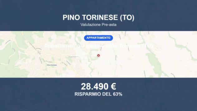 Immobile in asta di 49 m² in vendita a Pino Torinese