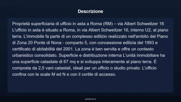 Immobile in asta di 67 m² in vendita a Roma - Foto 4