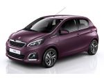 Peugeot 108 frontale cofano fanale 2014>
