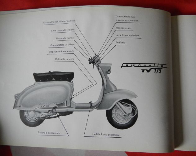 Manuale istruzioni stazioni di servizio Innocenti Lambretta TV 175 1958 - Foto 3
