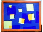 Quadro di Simone Piazzesi - QUADRATI PROGRESSIVI FLUTTUANTI (2019)