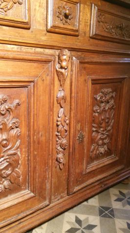 Credenza in legno intagliato - Foto 3