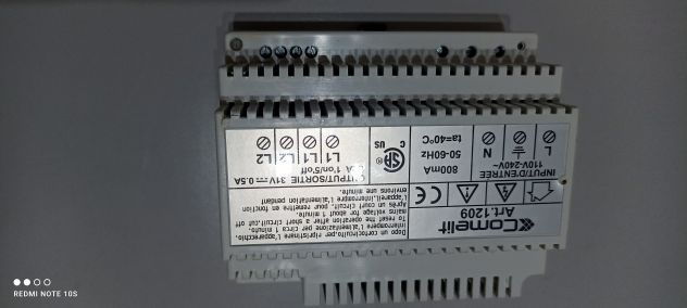 Alimentatore Comelit 1209 per Videocitofonia - Usato Testato - Foto 2