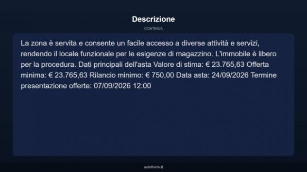 Immobile in asta di 47 m² in vendita a Bari - Foto 8